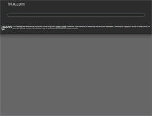 Tablet Screenshot of h4x.com